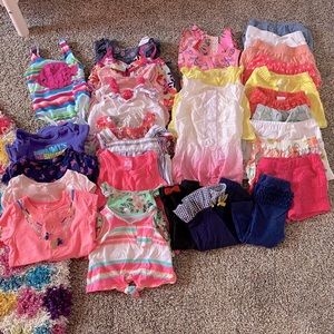 32 piece bundle of girls clothes 12-18 months